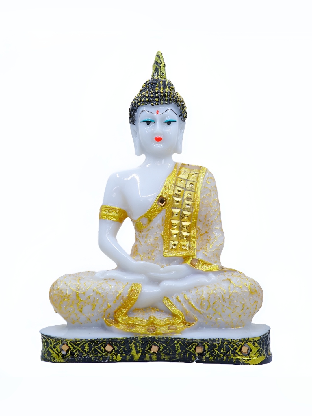 

GW CREATIONS White Marble Religious Idol Showpiece