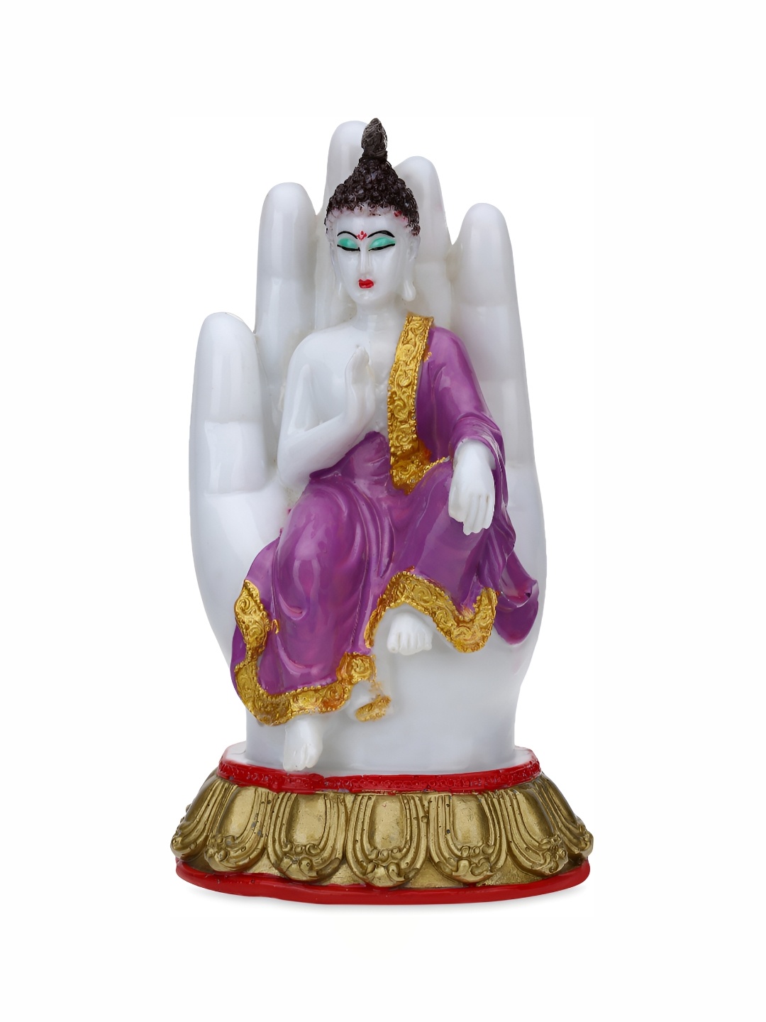 

GW CREATIONS Purple Idol Showpiece