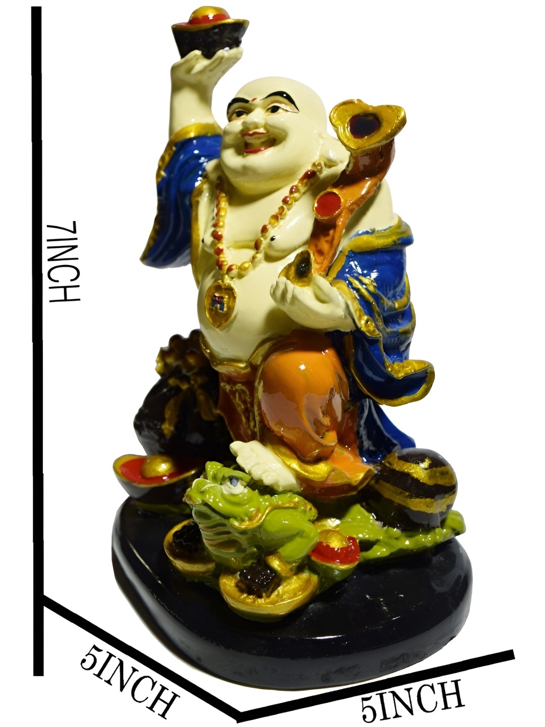 

GW CREATIONS Blue Figurine Showpiece