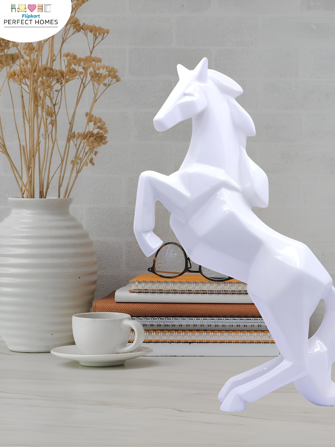 

GW CREATIONS White Polyresin Figurine Showpiece