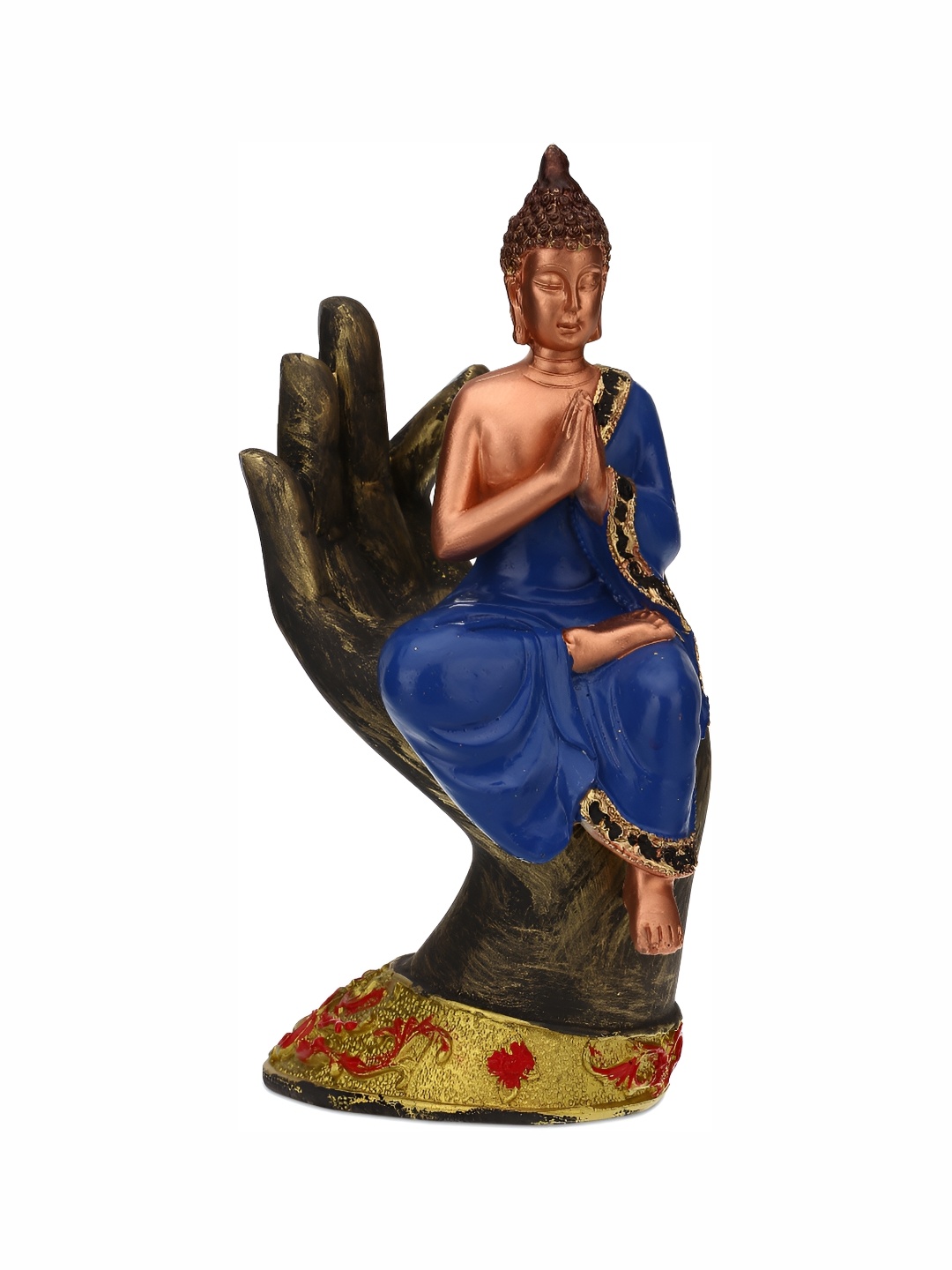 

GW CREATIONS Blue Buddha Figurine Showpiece