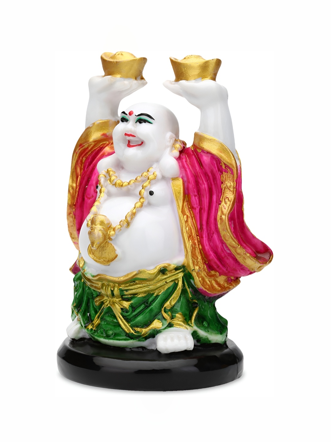 

GW CREATIONS White & Pink Small Fengshui Marble Figurine Showpiece
