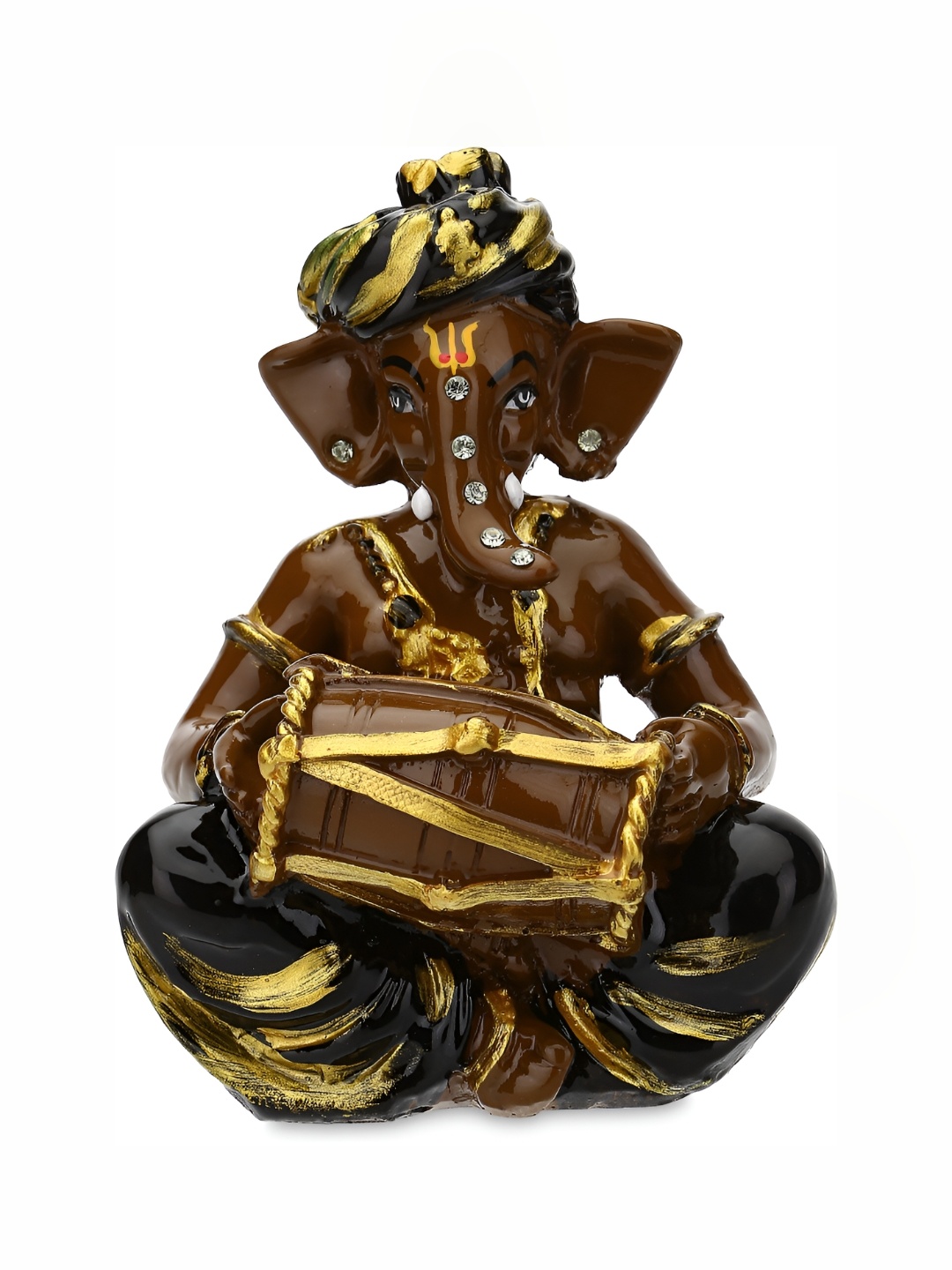 

GW CREATIONS Brown Medium Religious Figurine Showpiece