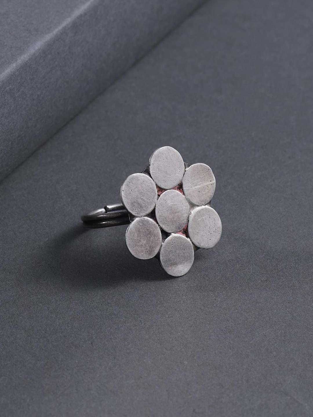 

Fabindia Adjustable Finger Ring, Silver