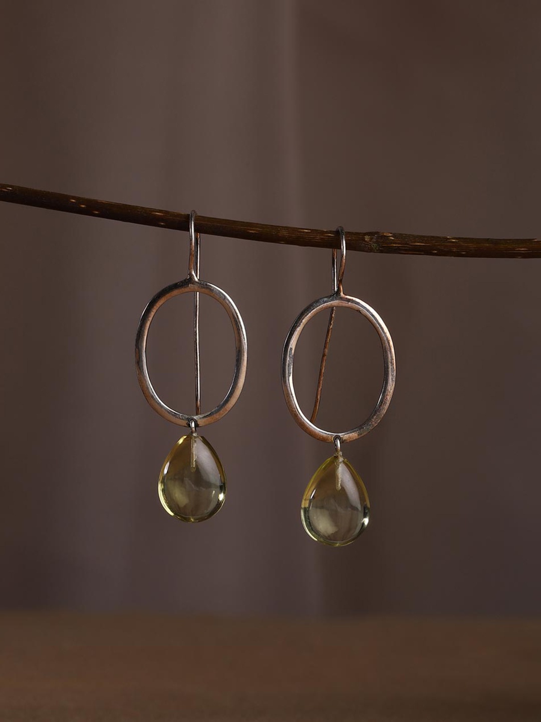 

Fabindia Beaded Silver Drop Earrings