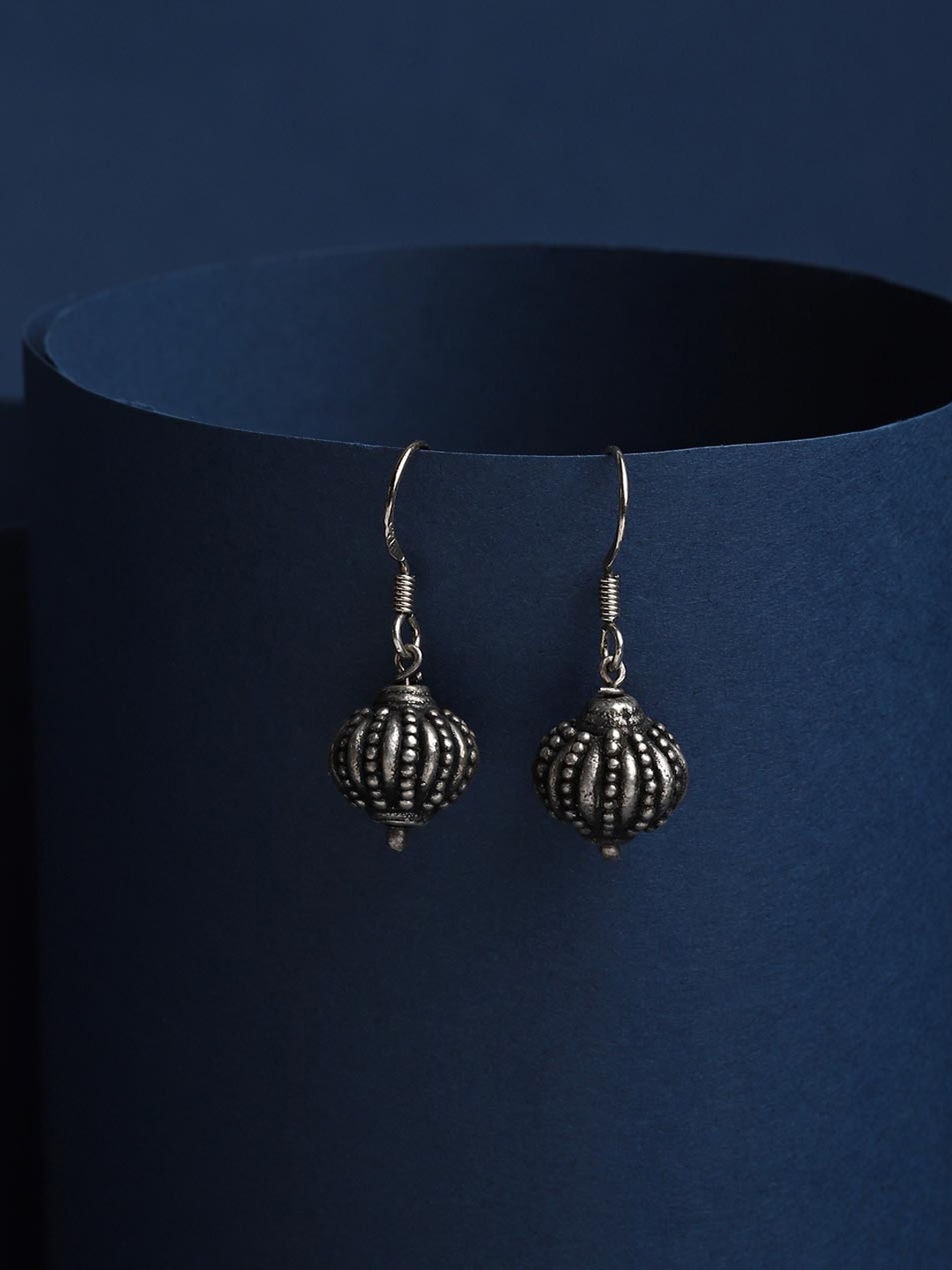 

Fabindia Silver Contemporary Drop Earrings