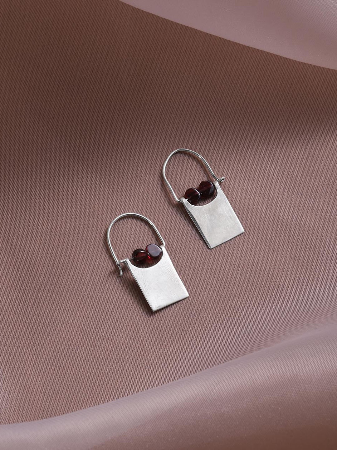 

Fabindia Contemporary Drop Earrings, Silver
