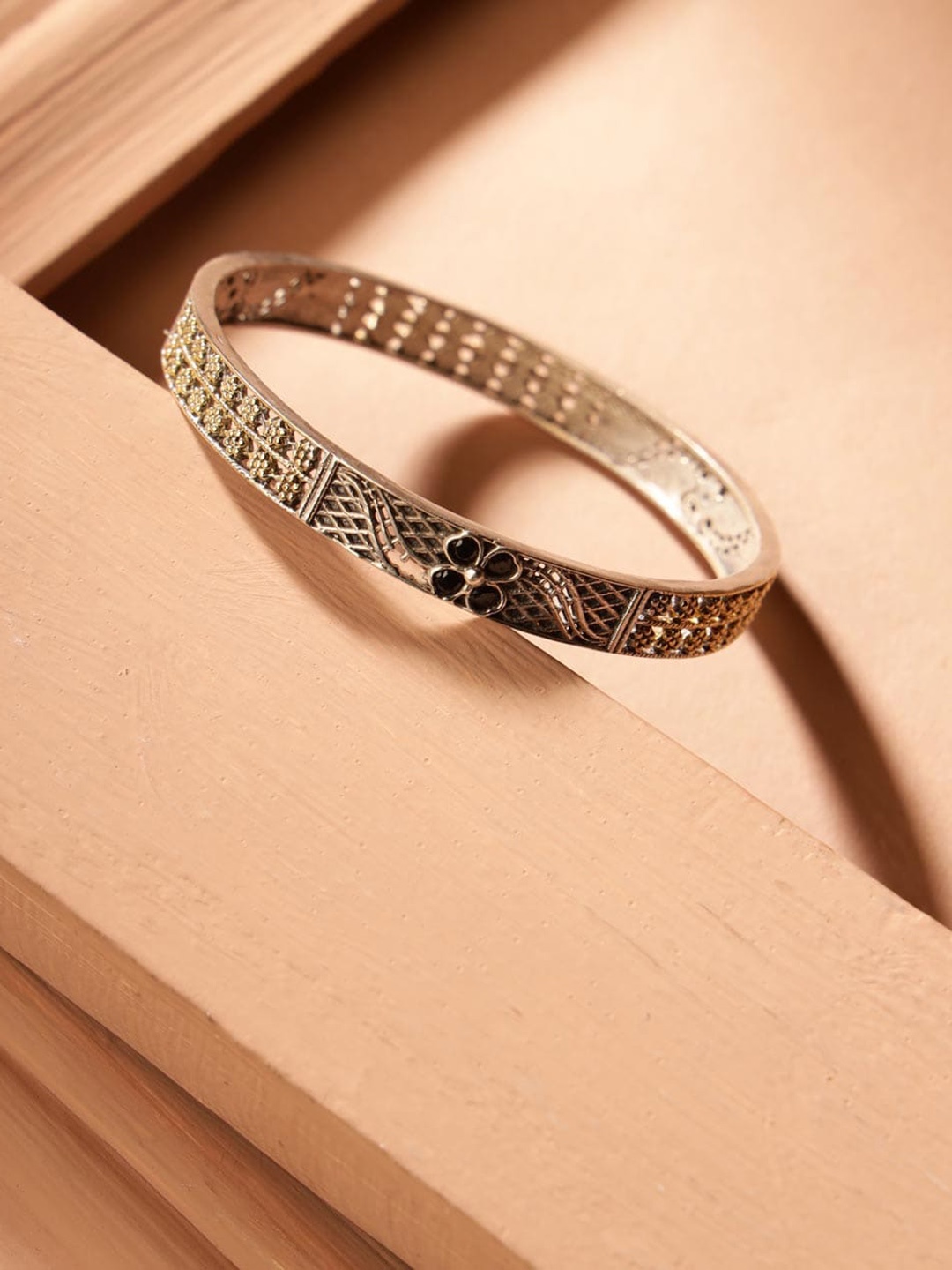 

Fabindia Textured Bangle, Gold