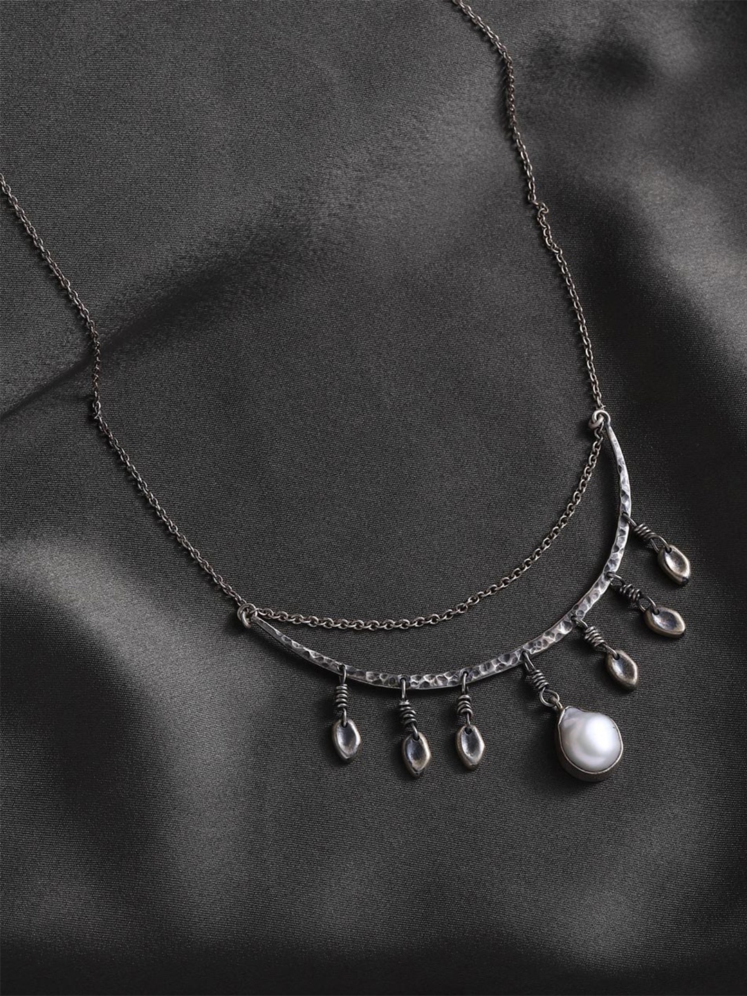 

Fabindia Silver Necklace
