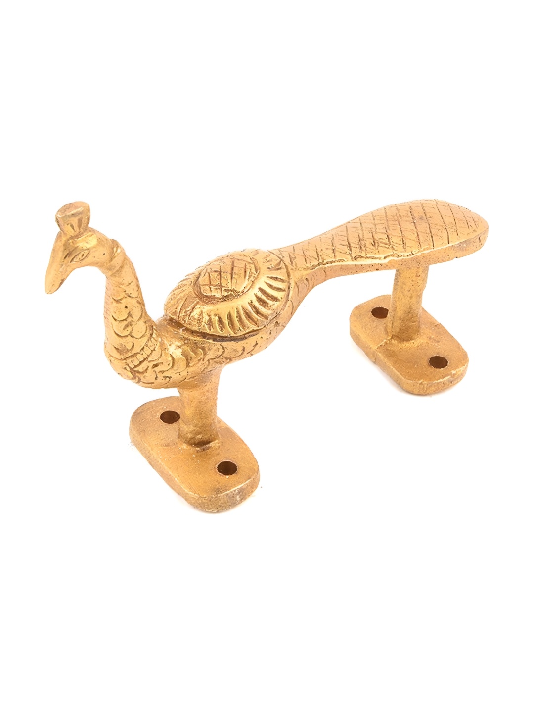 

Indianshelf Beige Peacock Shaped Door Handle