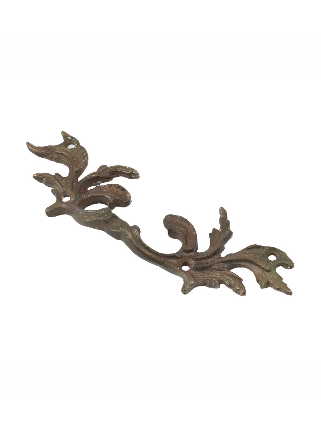 

Indianshelf Brown Leaf Shaped Wardrobe Handle