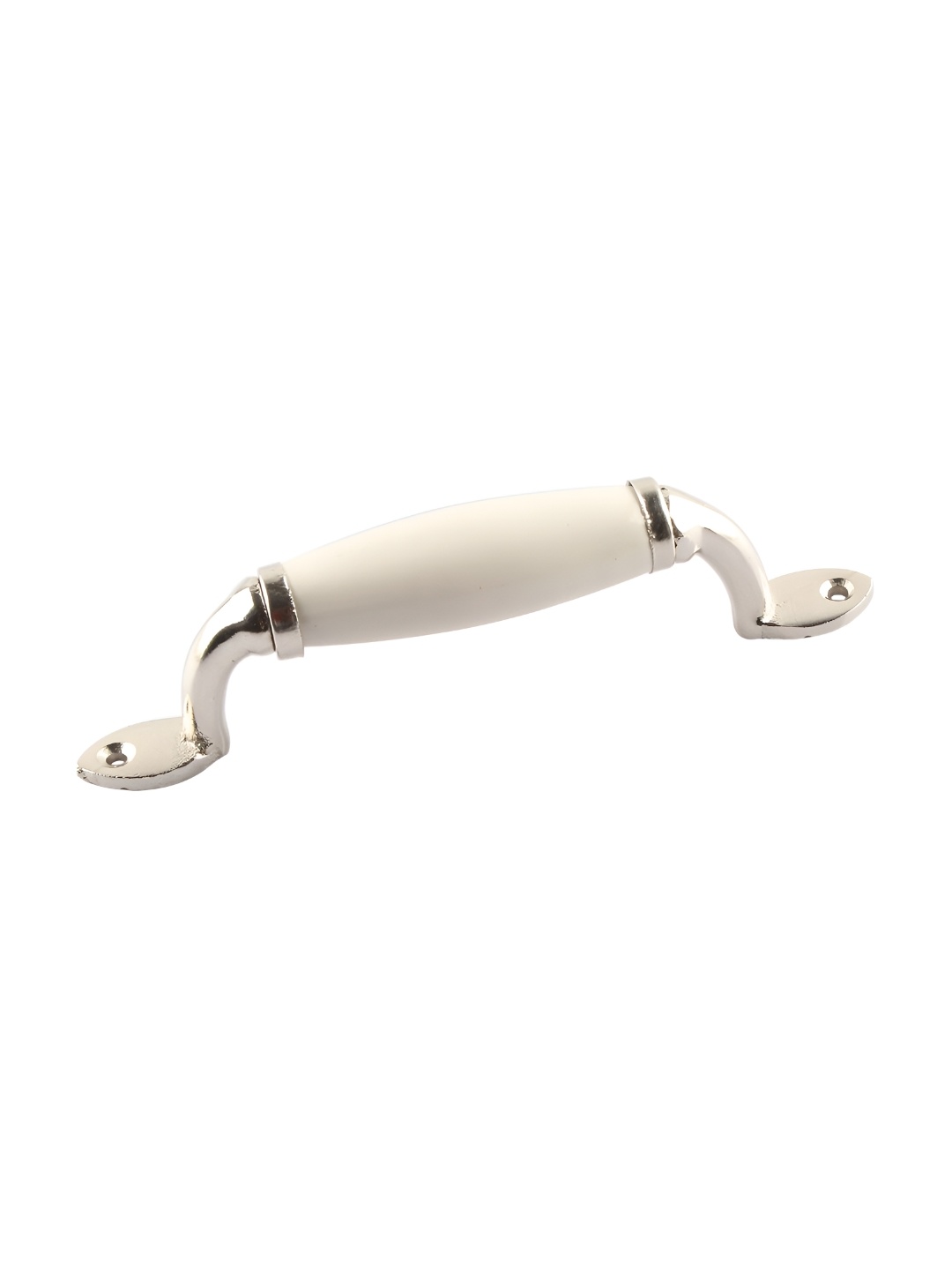 

Indianshelf Cream Coloured & Grey Metallic Small Door Handles