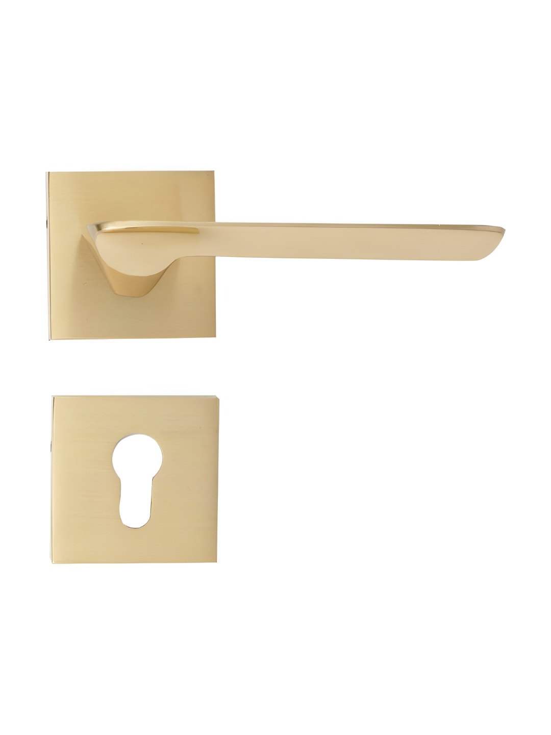 

Indianshelf Beige Mortise Door Lock Handle Set