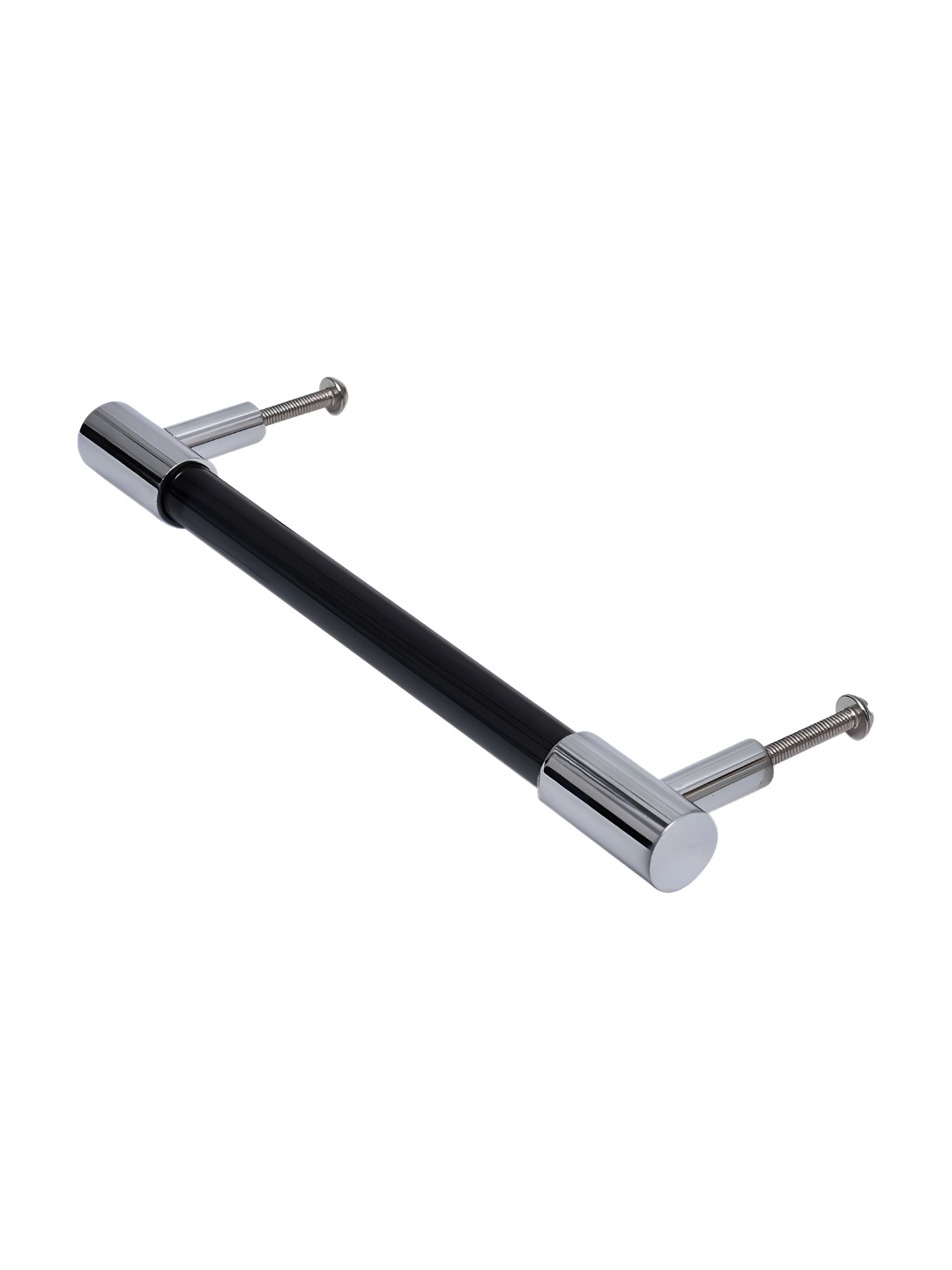

Indianshelf Black Cylinder Shape Iron Door Handle