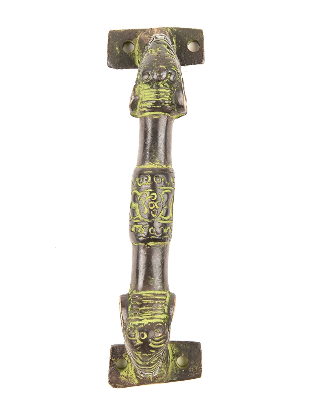 

Indianshelf Black & Yellow Tiger Design Door Handle