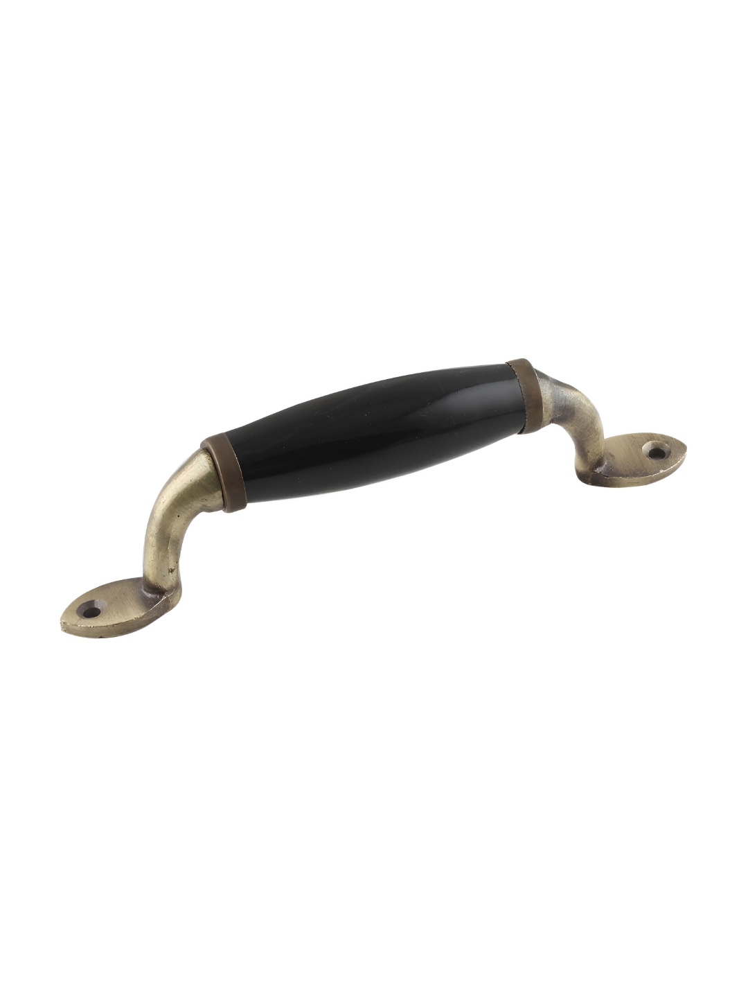 

Indianshelf Black Cylinder Shape Ceramic Door Handle