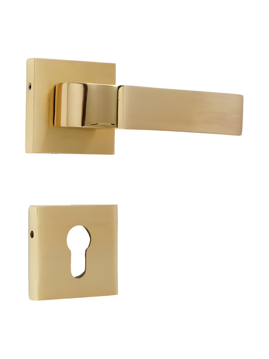 

Indianshelf Beige Mortise Door Lock Handle Set