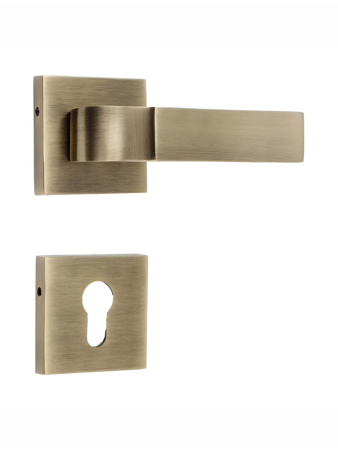 

Indianshelf Beige 2 Pieces Mortise Door Lock Handle Set