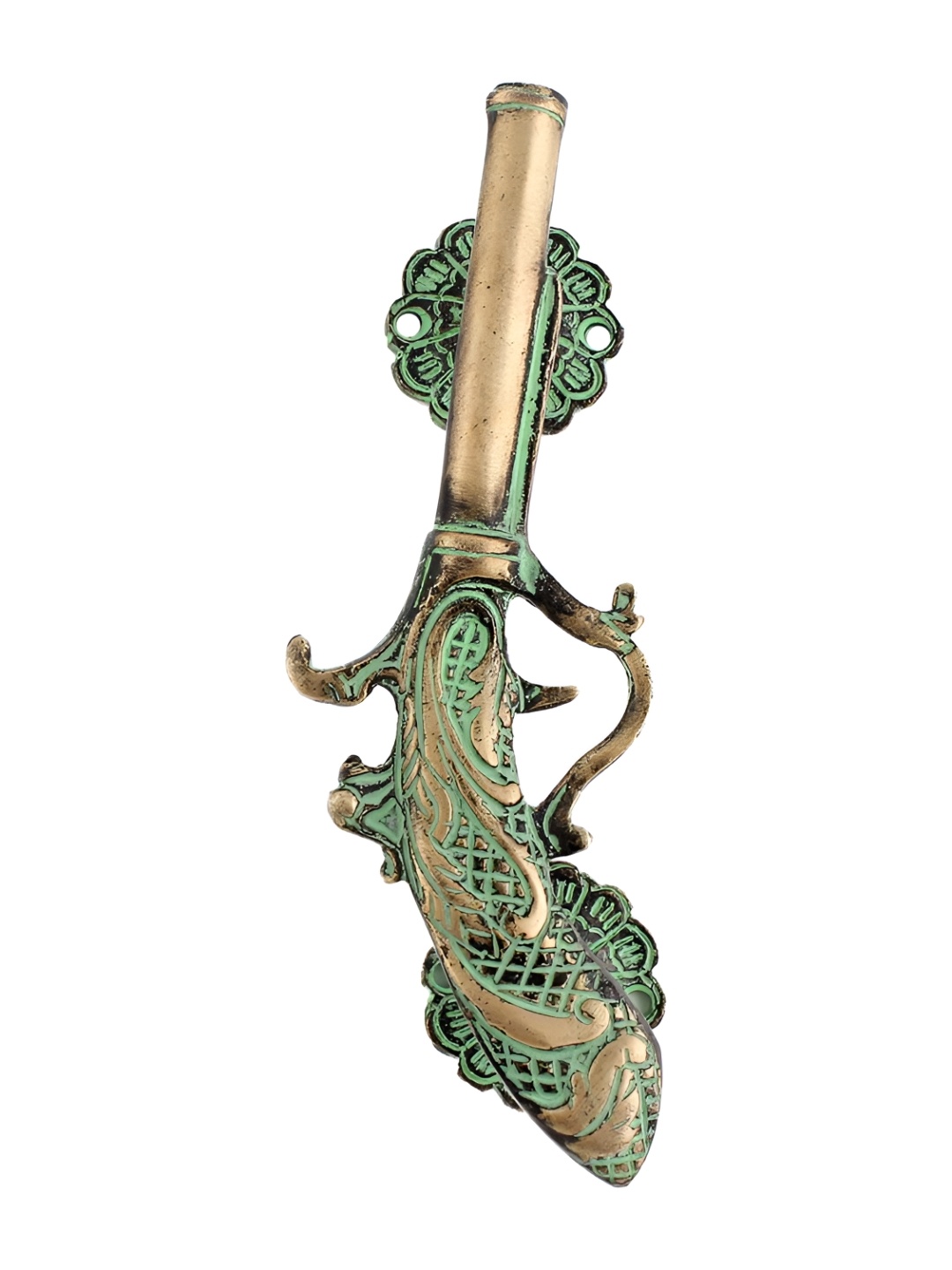 

Indianshelf Beige & Green Left Side Gun Shaped Door Handle