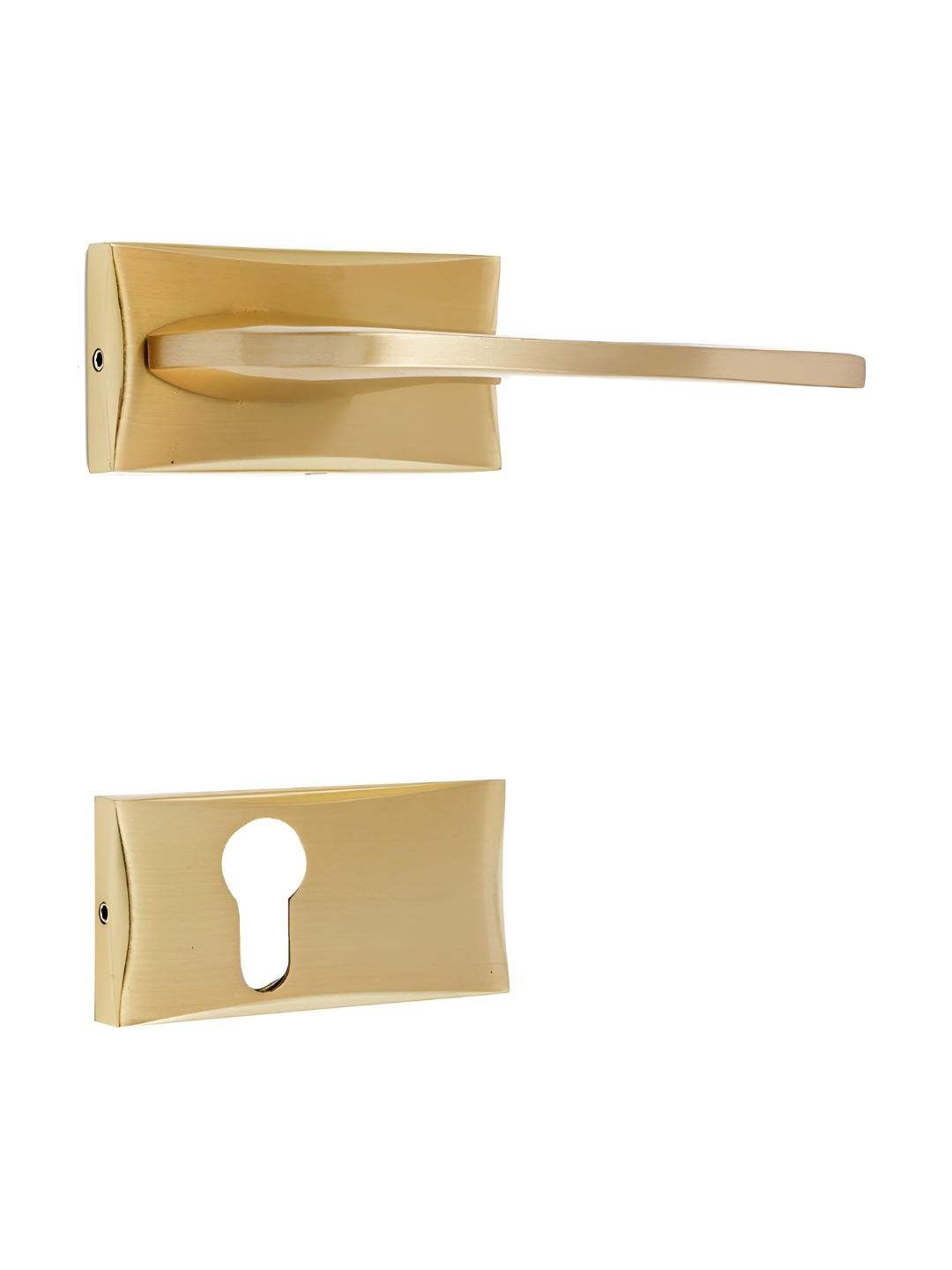 

Indianshelf Beige Mortise Door Lock Handle Set