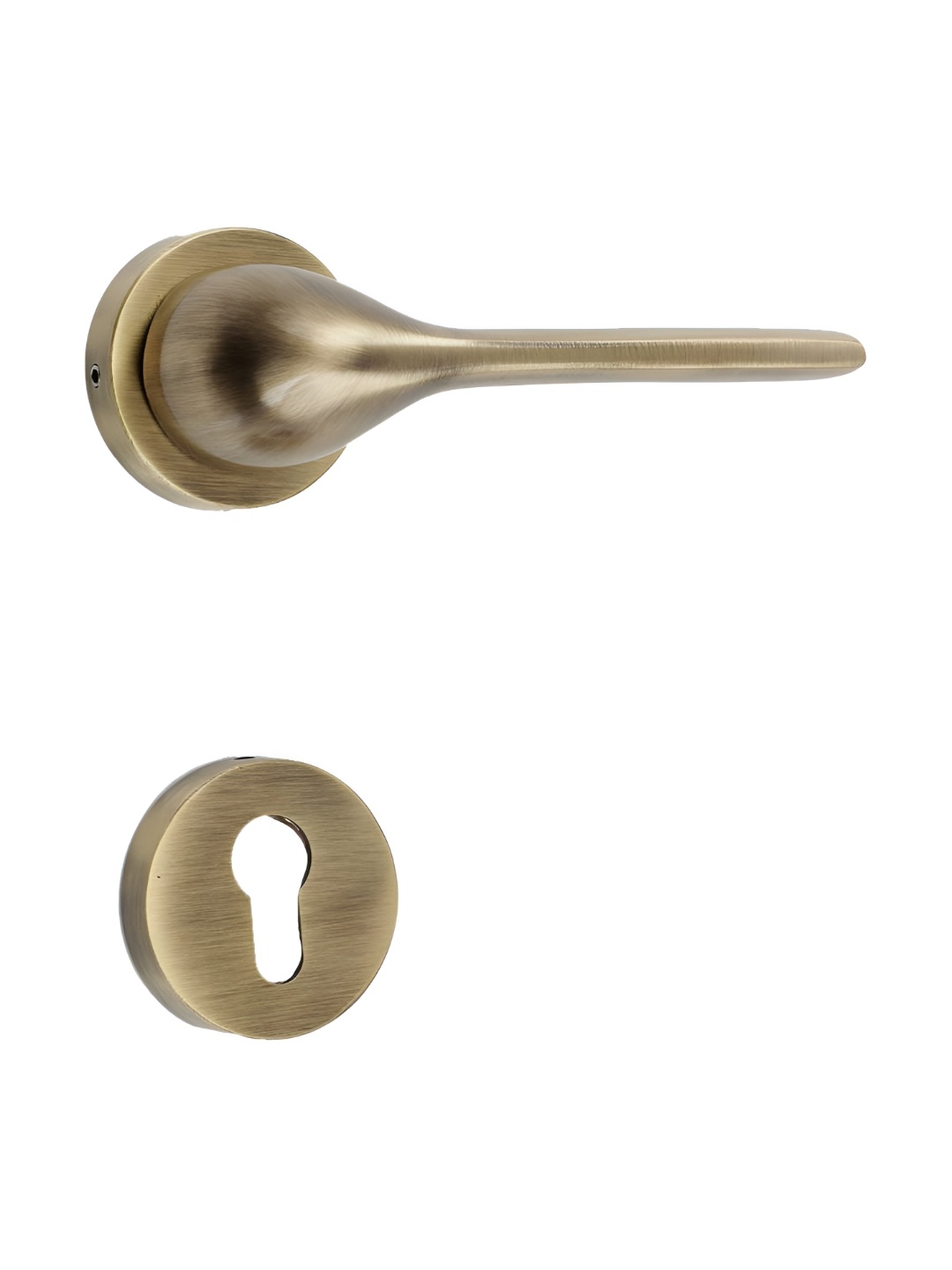 

Indianshelf Beige Mortise Door Lock Handle Set