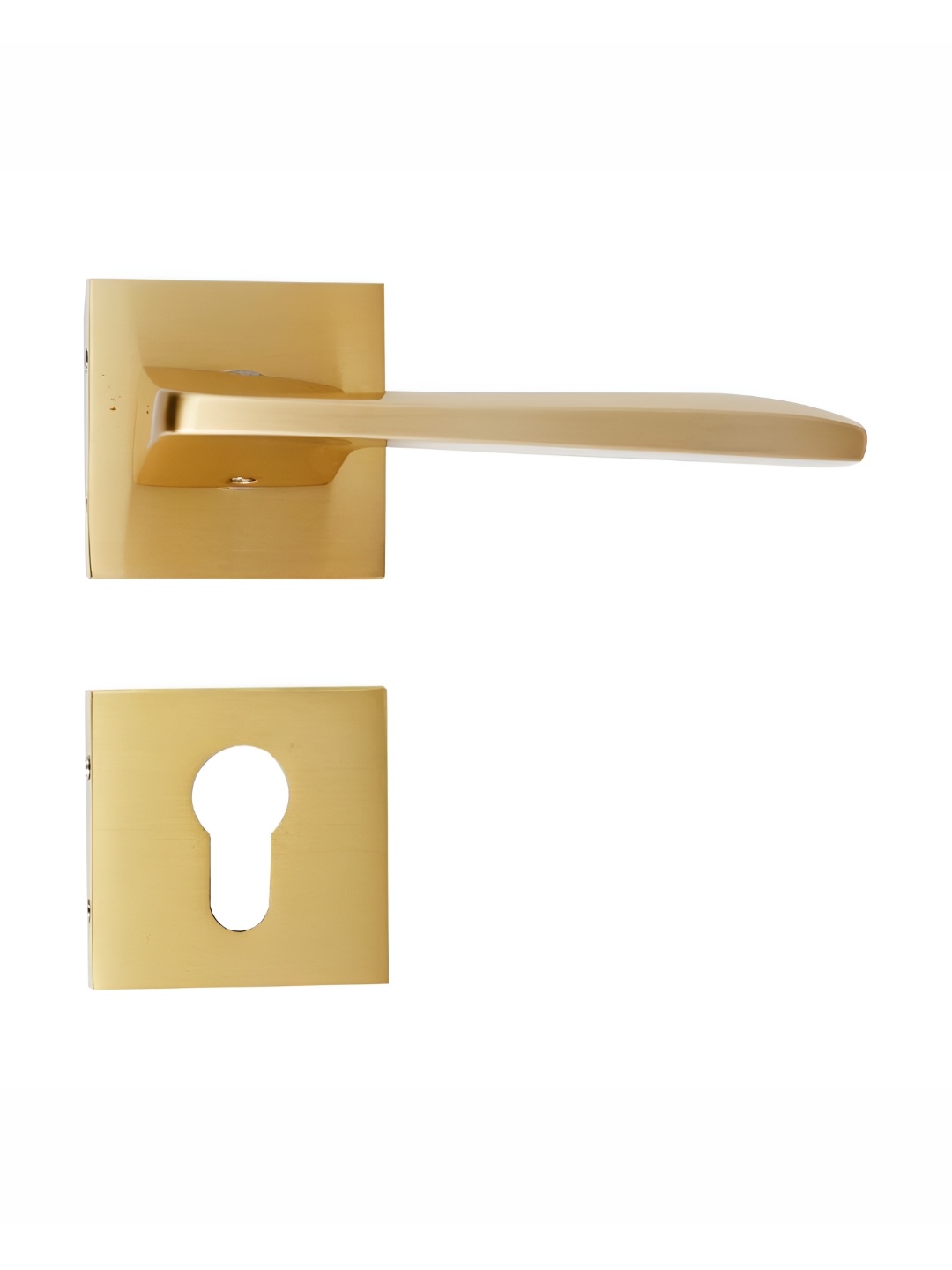 

Indianshelf Beige Mortise Door Lock Handle Set