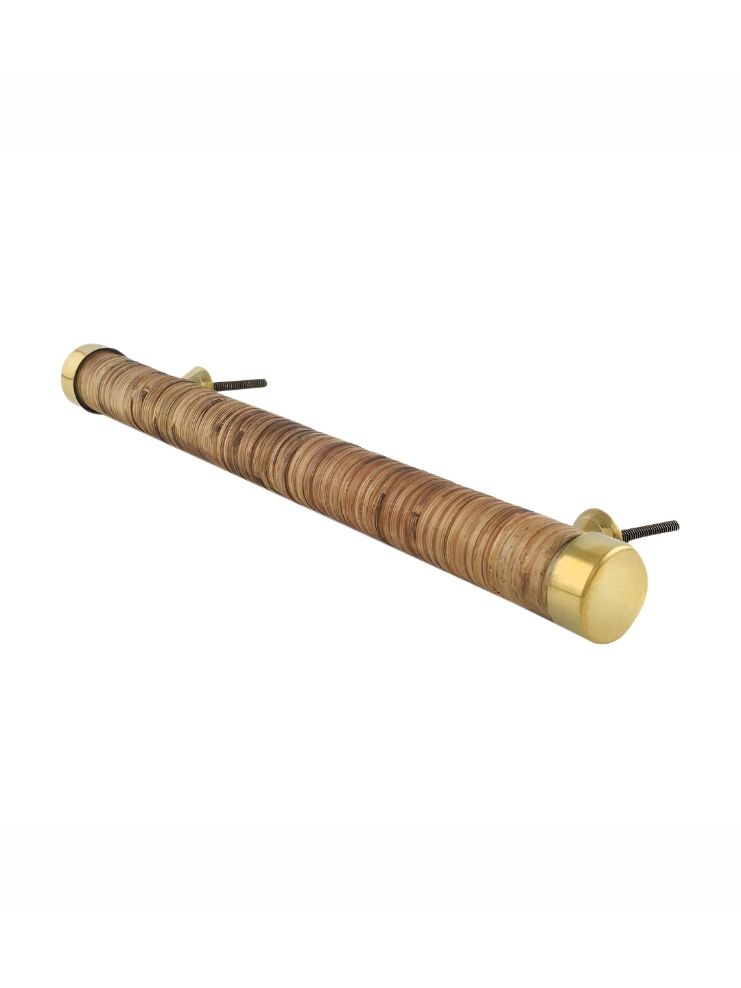 

Indianshelf Brown & Beige Round Rattan Cabinet Handle