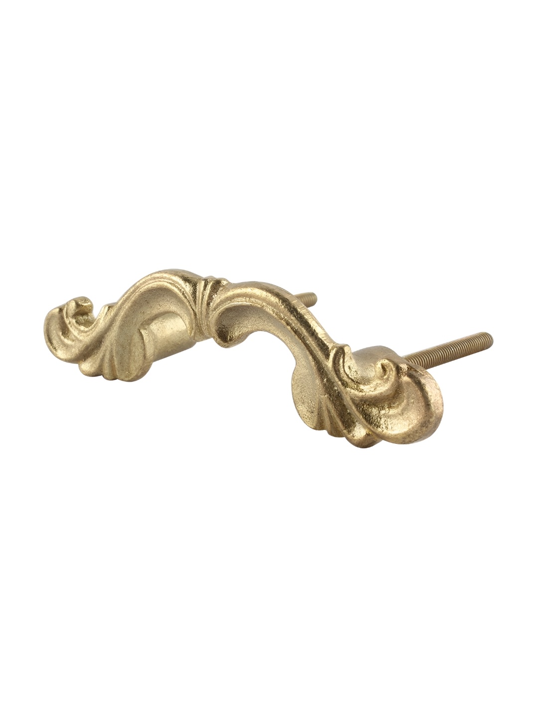 

Indianshelf Gold Toned Textured Iron Wardrobe Handle
