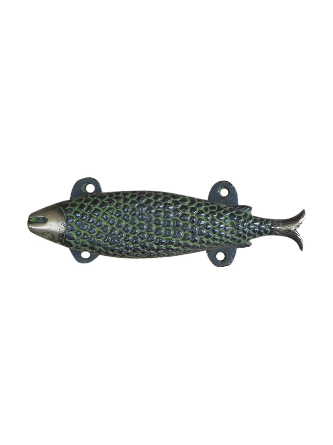 

Indianshelf Beige & Green Fish Shaped Door Handle