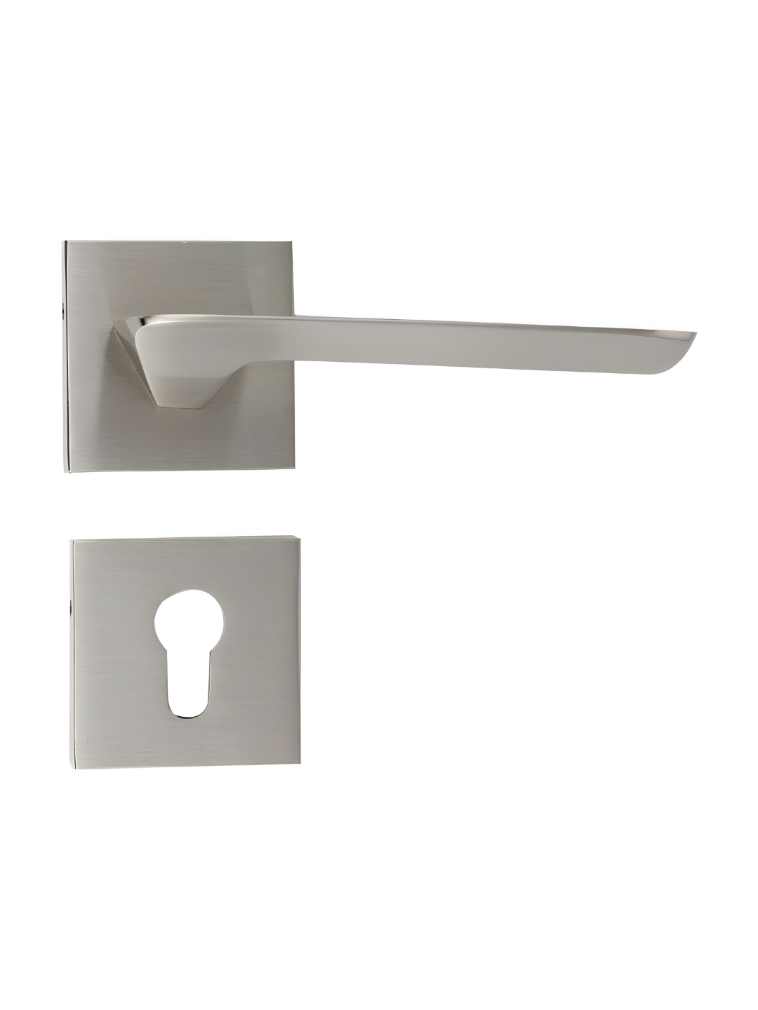 

Indianshelf Grey Mortise Door Handle Set