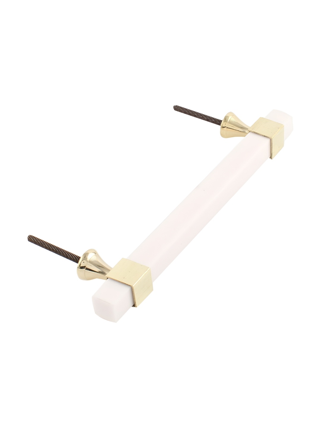 

Indianshelf White & Beige Metal Bar Door Handles