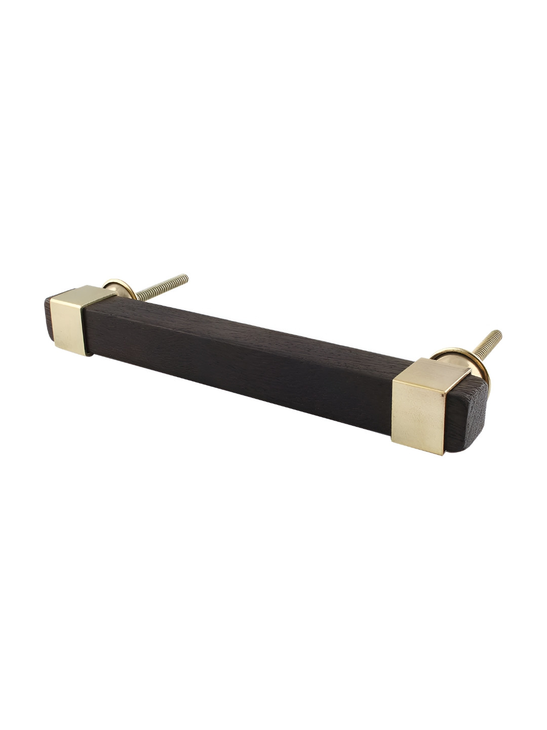 

Indianshelf Black & Beige Rectangle Wooden Door Handle