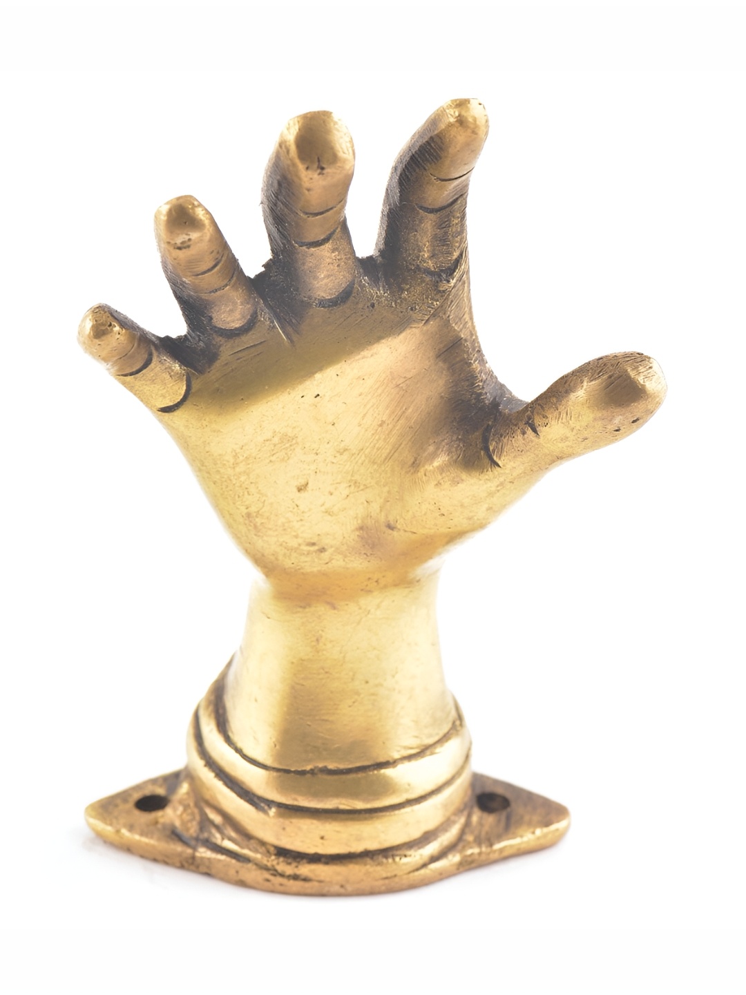 

Indianshelf Beige Hand Pull Knob Brass Door Handle