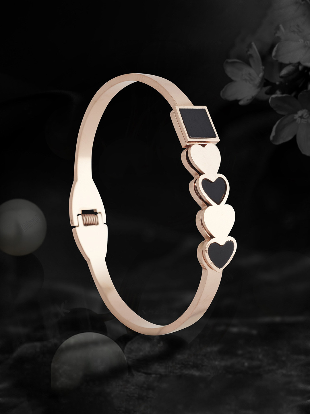 

GRLIE Bangle Style Bracelet, Rose gold