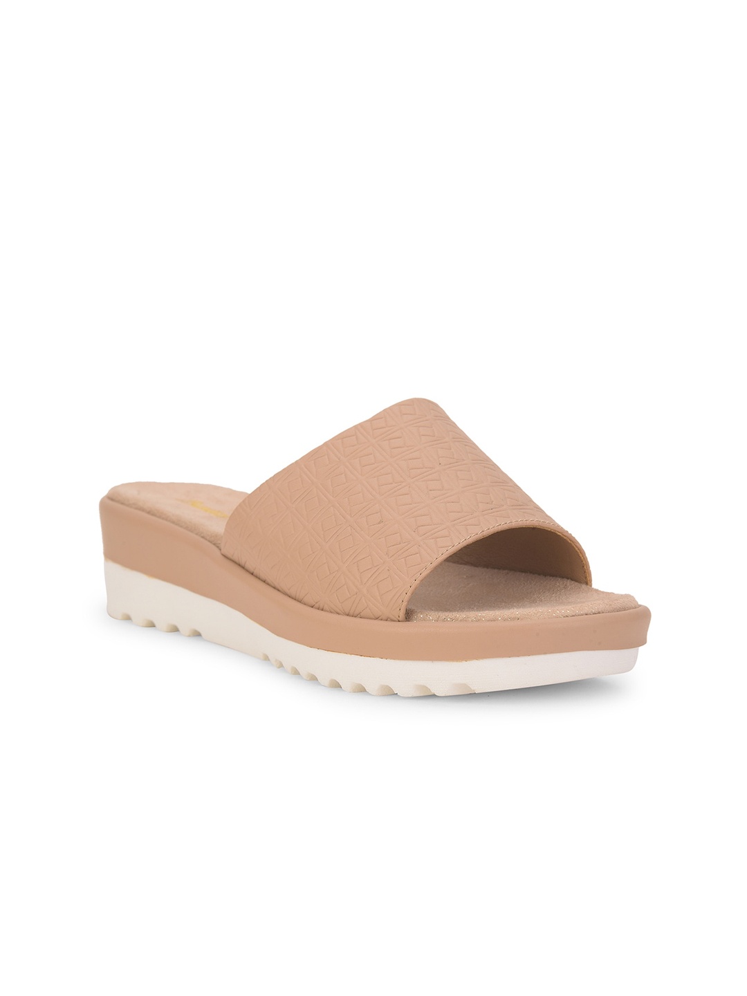 

Bata Open Toe Flats, Beige