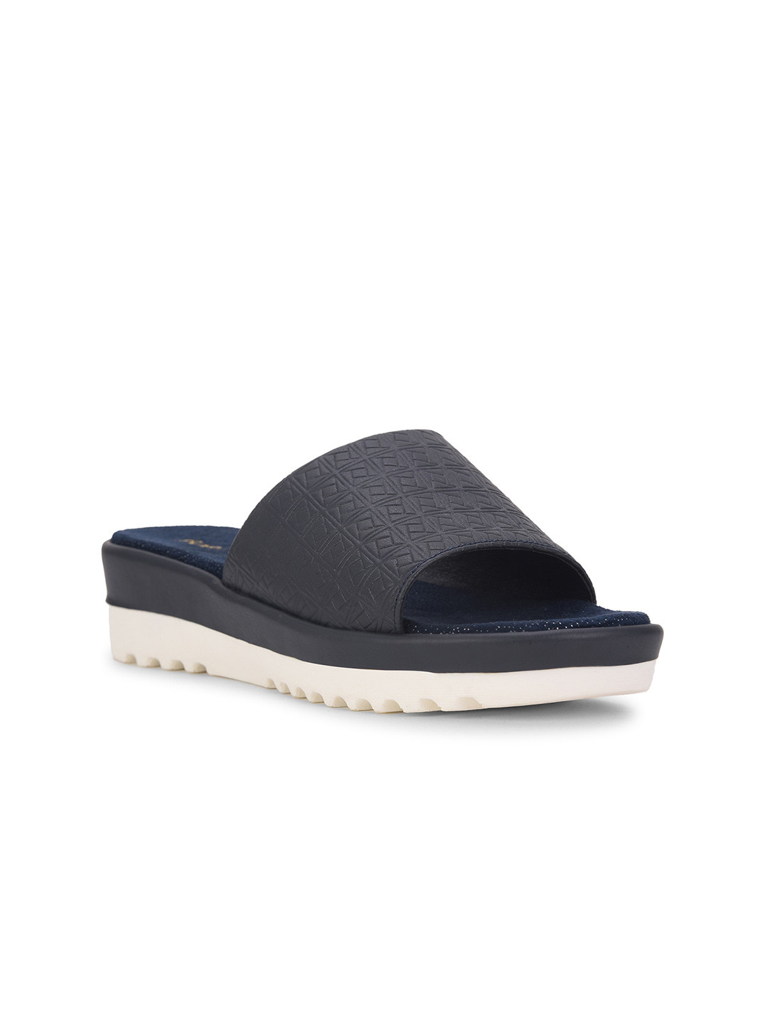 

Bata Open Toe Flats, Navy blue