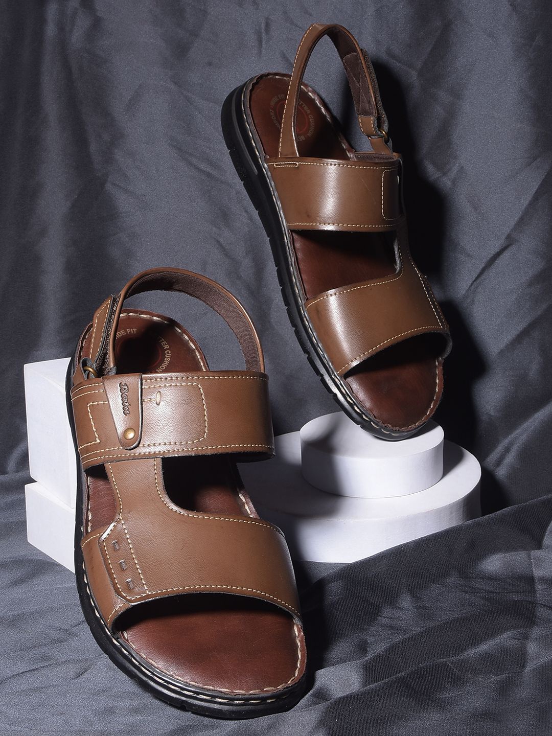

Bata Men Comfort Sandals, Brown