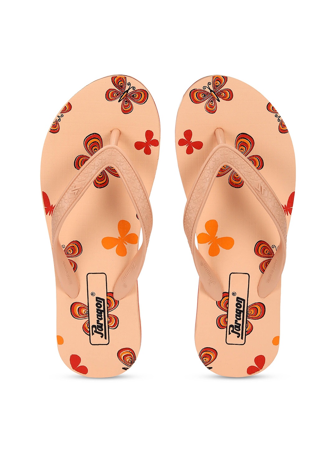 

Paragon Women Lightweight & Waterproof Hawai Flip Flops, Peach