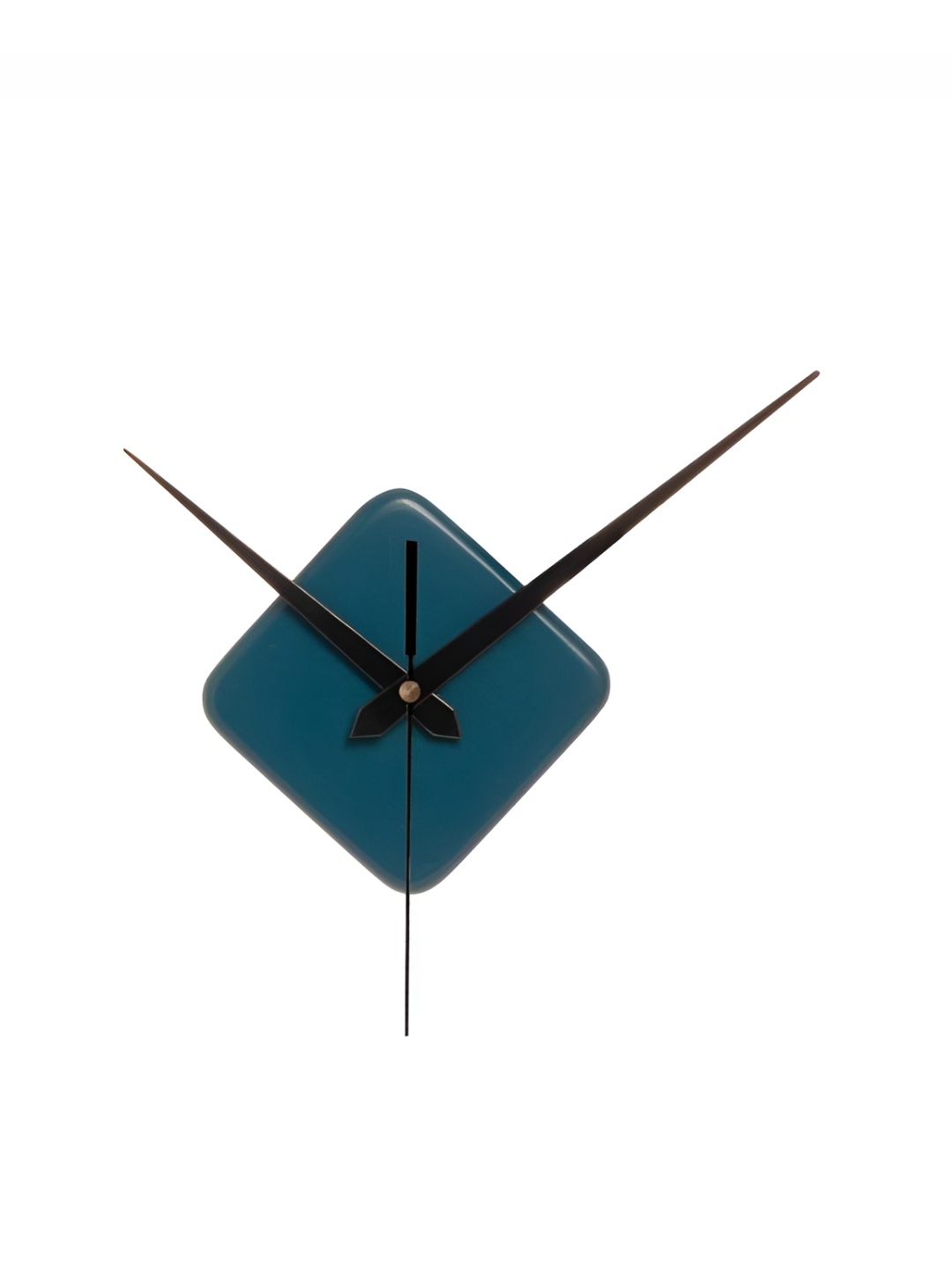 

Crimson Knot Blue Contemporary Geometric Wall Clock