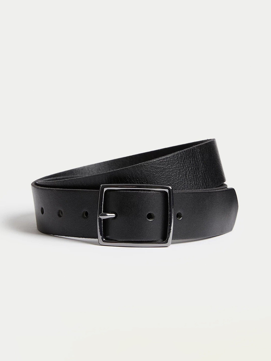 

Marks & Spencer Men Leather Belt, Black