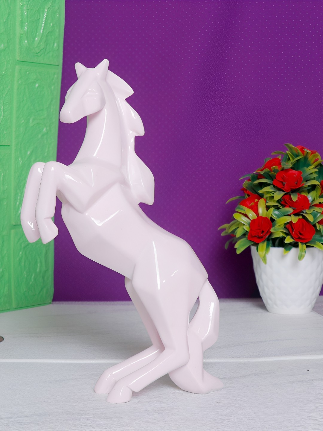 

GW CREATIONS Pink Figurine Showpiece