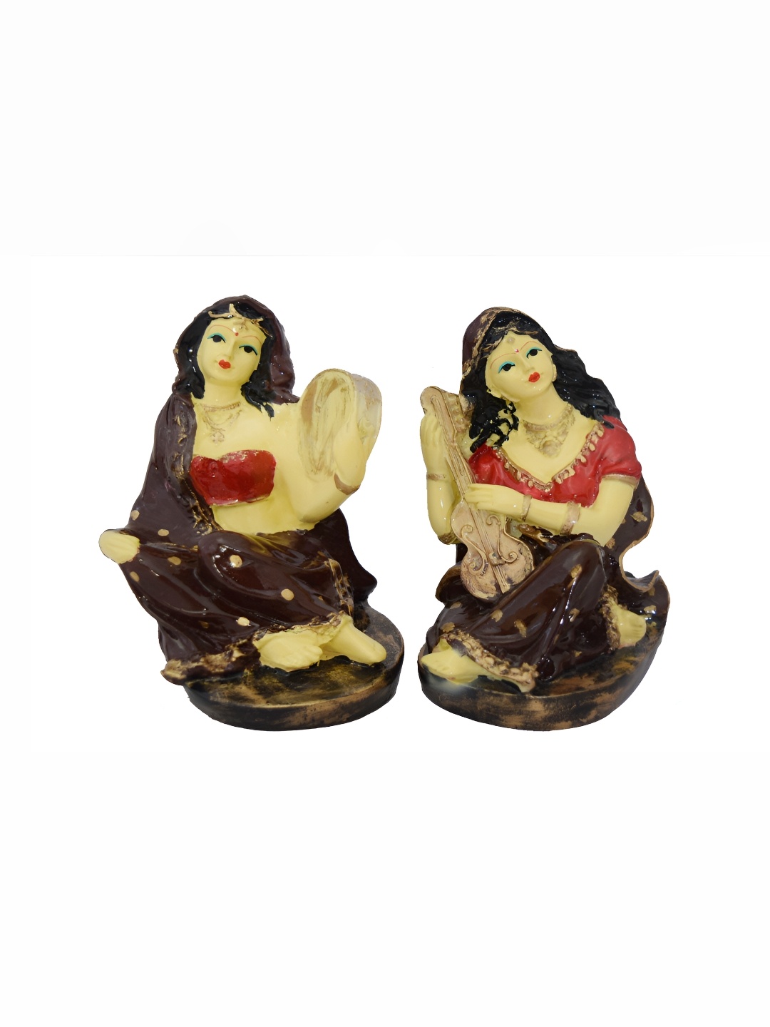 

GW CREATIONS Brown Small Figurine Showpiece