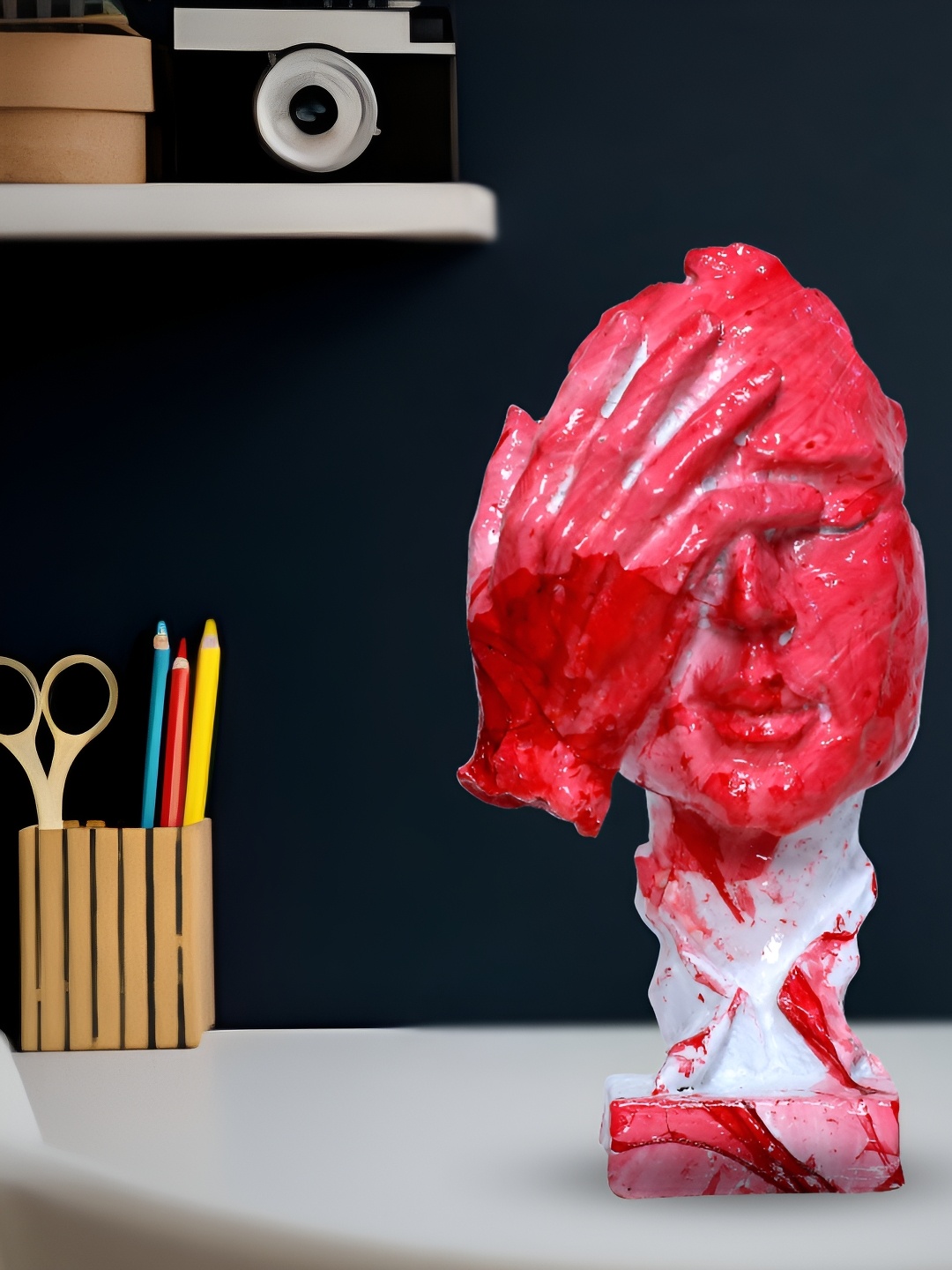 

GW CREATIONS Red Figurine Showpiece