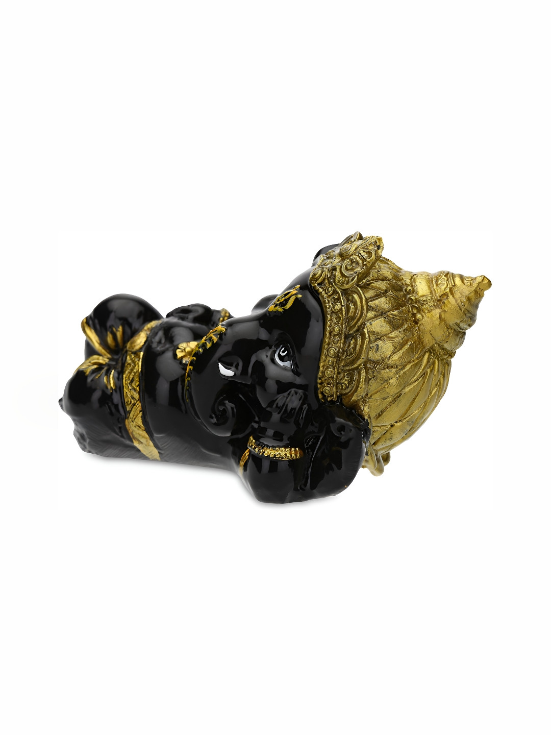 

GW CREATIONS Black & Gold Toned Religious Idol Showpiece