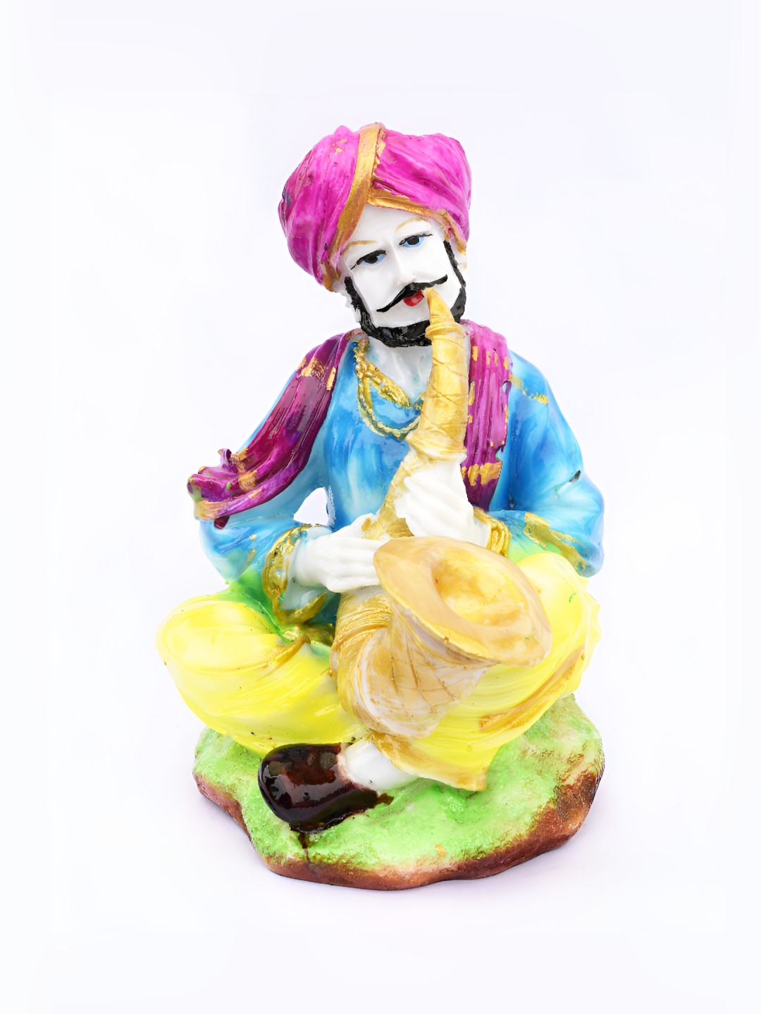 

GW CREATIONS Pink & Blue Figurine Decorative Showpiece