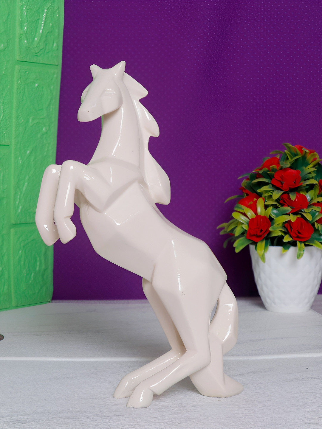 

GW CREATIONS White Figurine Showpiece