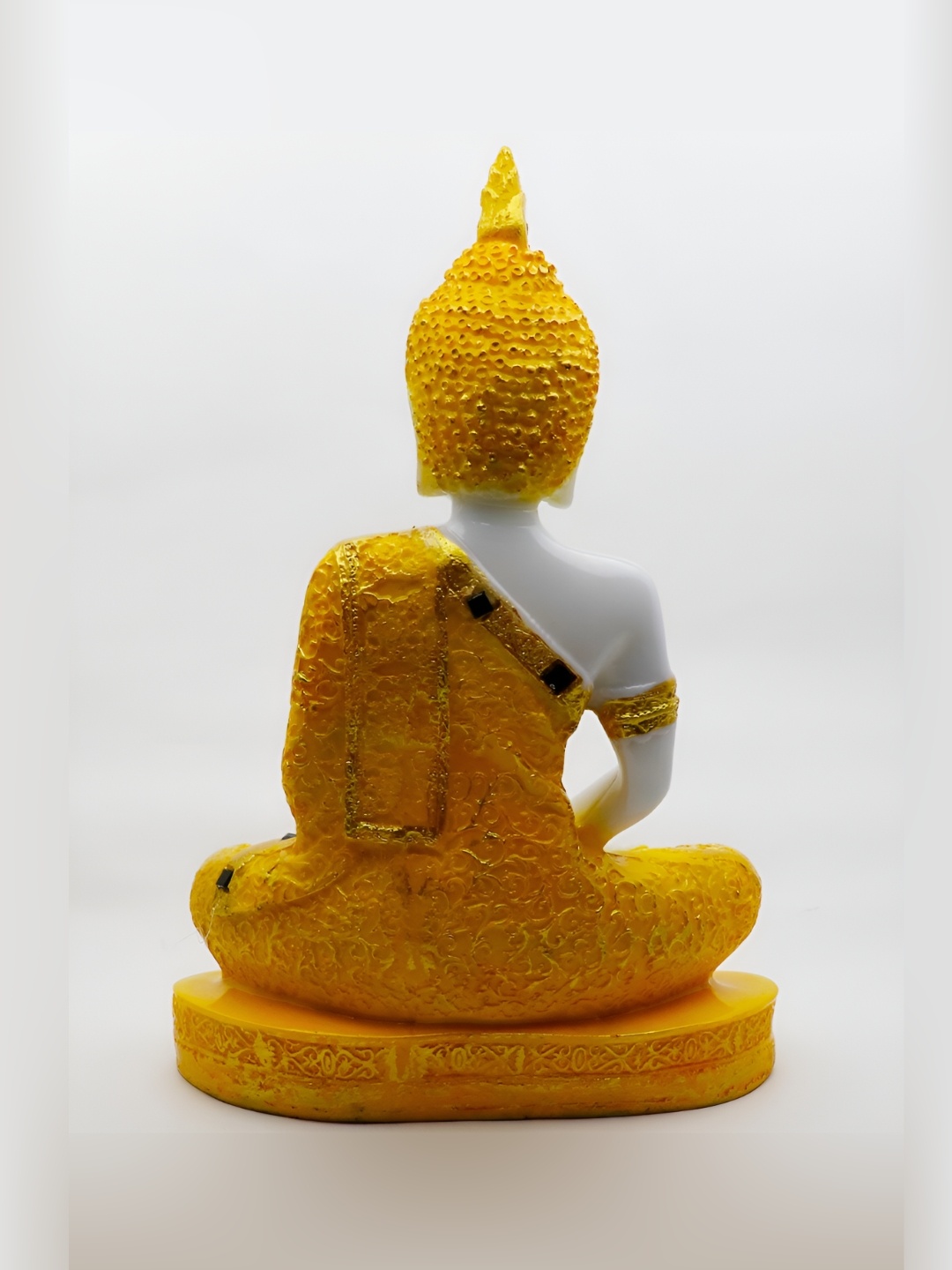 

GW CREATIONS Yellow Polyresin Figurine Showpiece