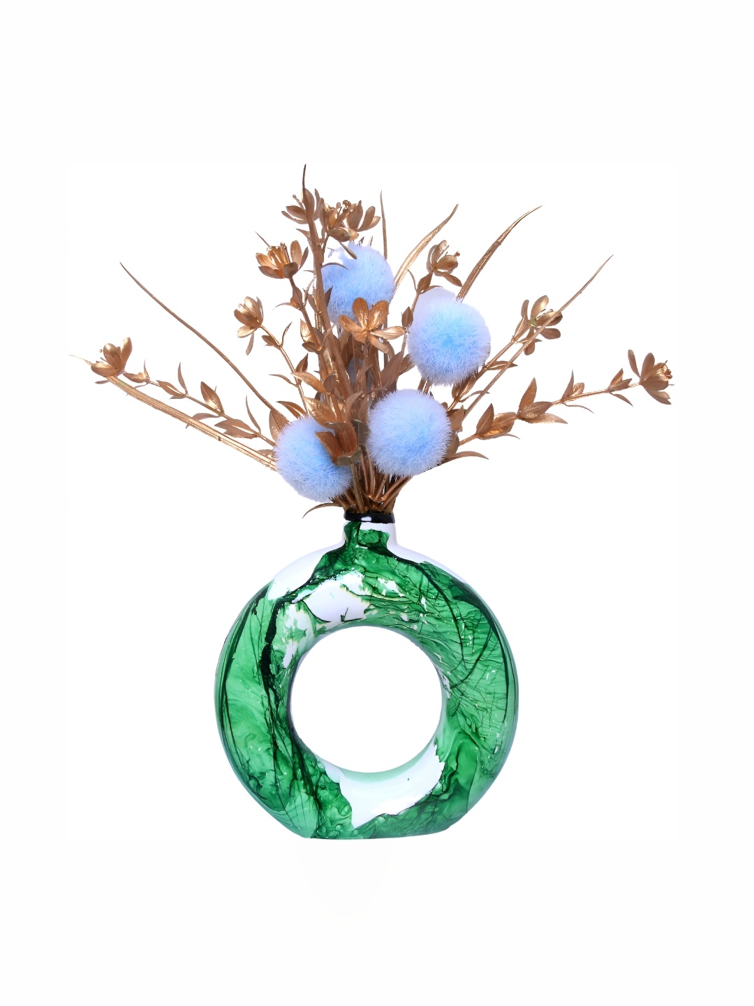 

GW CREATIONS Green Round Planter
