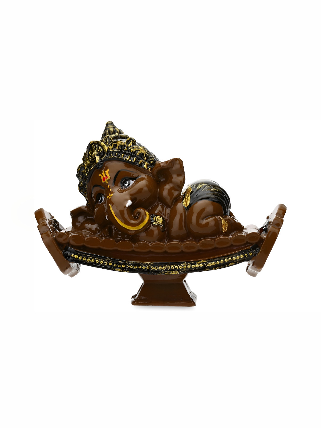 

GW CREATIONS Brown Religious Idol Showpiece