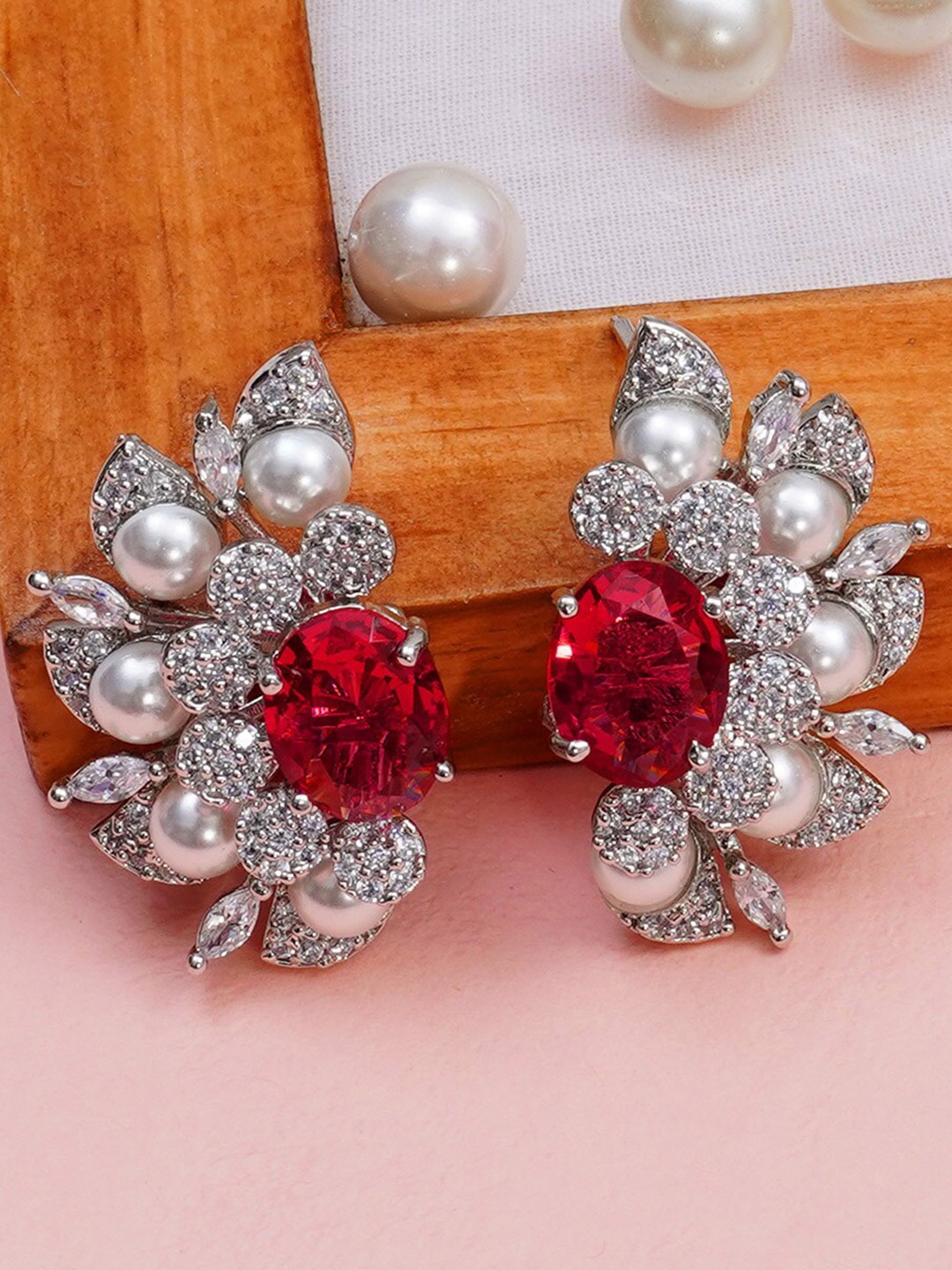

Designbox Silver-Plated Classic Drop Earrings